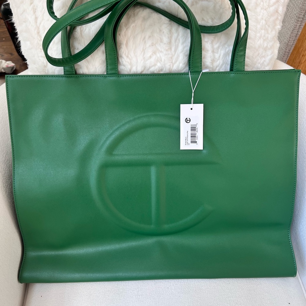 Telfar Large Shopper - Leaf Green - Picture 2 of 10